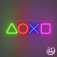 تابلو نئون نعون فلکسی ال ای دی گیم نت گیمر Game