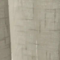 پرده ساده کتان اتاق خوابپ با زیر پردهرض دو در دو