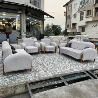 مبل راحتی استیل نیمه استیل