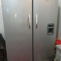 فروش یخچال و فریزر بدون برفک پارس نقره ای