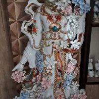مجسمه چینی ۹۰ سانتی آنتیک قدیمی