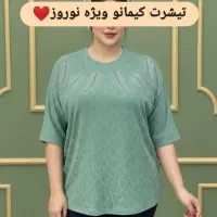 تیشرت نگین دار جنس ژاکارد