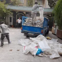 حمل نخاله ساختمانی کل مناطق تهران با نیسان کمپرسی