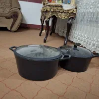 قابلمه گرانیتی اصل ورق زخیم|ظروف پخت‌وپز|قم, شهرک امام حسین|دیوار