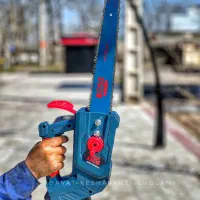 اره شارژی موتوری ۴۰ سانت دریل زنجیری سایلنت تراز