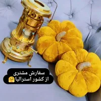 کوسن مبل یا کدو تدی تزئینی ،گلسر|صنایع دستی و سایر لوازم تزئینی|پاکدشت, پاکدشت (مامازند)|دیوار