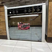 اجاق گاز طرح فر ۵ شعله،تمیز و سالم،قیمت مناسب