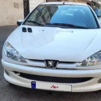 پژو 206 SD. V8 سفارشی مدل۹۰ سفیدتمیز|خودرو سواری و وانت|شیراز, قالیشویی|دیوار