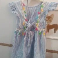 دو عدد پیراهن دخترانه وارداتی|کفش و لباس بچه|رشت, دیلمان|دیوار