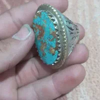 انگشتر فیروزه قواره درشت سایز ۶۹ ۷۰|جواهرات|شاهدشهر, |دیوار