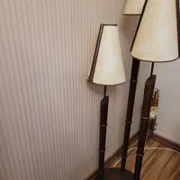 دو عدد آباژور چوبی