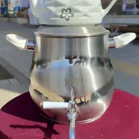 کتری قوری شیر دار