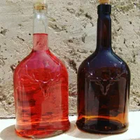 بطری شیشه ایی