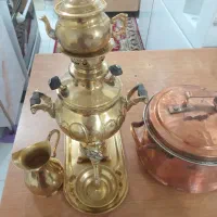 سماور ودیگچه مسی