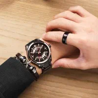 ساعت مچی curren دو تقویمه اورجینال ضد آب 100%