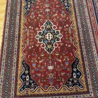 جفت 3 متری پشم و ریشه مرینوس رنگ مختار