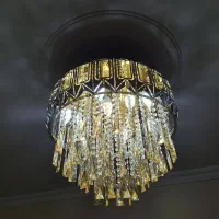 دو عدد لوستر سقفی