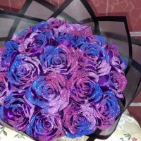 دسته گل های روبانی