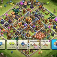 فروش بازی کلش لول ۲۰۰ ۱۴سال بازس میکنم همچی مکس