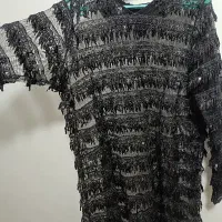 پیرهن مجلسی تا سایز ۴۴ و ۴۶ میخوره قد پیرهن ۱۲۱