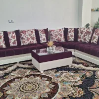 فروش مبل ۸ نفره ال سالم درحد|مبلمان خانگی و میز عسلی|شیراز, شهرک صادقیه|دیوار