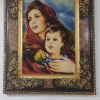 تابلو مهر مادر|تابلو فرش|آذرشهر, |دیوار