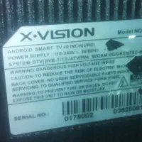 تلویزیون ۴۹ ایکس ویژن اسمارت|تلویزیون و پروژکتور|تهران, شهرک ولیعصر جنوبی|دیوار