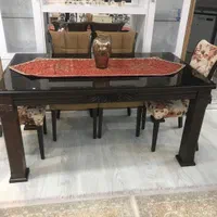 میز غذاخوری شیش نفره