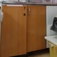 کابینت با سینک دوقلو