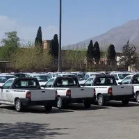 پراید وانت ۱۵۱ GX فول با لاینر پاششی مدل ۴۰۵