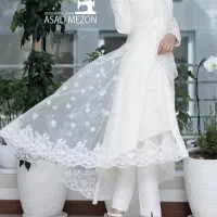 مانتو عقد دانتل دوزی دوخت مزون عسلی
