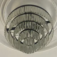 لوستر کریستالی طبقانی در حد نو|لوستر و چراغ آویز|لاهیجان, امیرشهید|دیوار