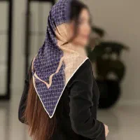 روسری پلیسه برشکا نخی