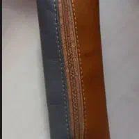 کیف زیپ دار چرم