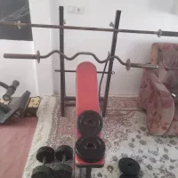 میز پرس سینه بالا سینه وزنه وهالتر