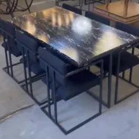 میز ناهارخوری،کم جا غذاخوری رستورانی مربع|میز و صندلی غذاخوری|مشهد, رسالت|دیوار