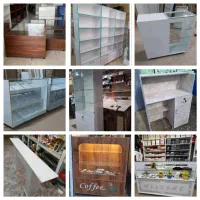 کتابخانه، ویترین و قفسه مغازه،ساخت با قیمت مناسب|کتابخانه، شلف، قفسه‌های دیواری|دزفول, |دیوار