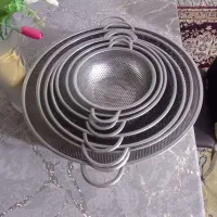 آبکش استیل اصل نو|ظروف پخت‌وپز|اقبالیه, |دیوار