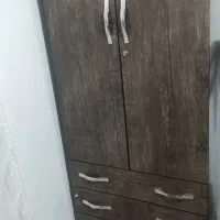 کمد قهوه ایی|جاکفشی، کمد، دراور|قروه, |دیوار