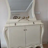 آینه کنسول ، میز کنسول چوب