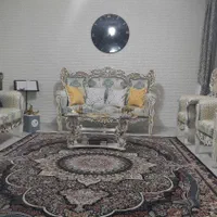 مبل ۷ نفره سلطنتی|مبلمان خانگی و میز عسلی|اصفهان, شهرک شهید منتظری|دیوار