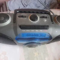 کاست.رادیو برق باطری ژاپنی.. رادیو پنکه چراغ شارژی|کلکسیون اشیاء عتیقه|کوهسار (البرز), |دیوار