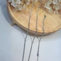 ست دستبند و گردنبند طنابی
