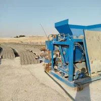 تولید بلوک با دستگاه تمام اتوماتیک 5تن پرس