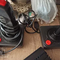 آتاری برقی کلکسیونی دو دسته سالم،بالوازم جانبی|کنسول، بازی ویدئویی و آنلاین|قزوین, |دیوار