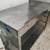 میز استیل دو عدد