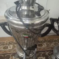 ۲عدد سماور برقی قدیمی .استیل اصل و قدیمی ۵ ملیون|سماور، چای‌ساز، قهوه‌ساز|اصفهان, شاهد|دیوار