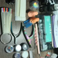 صفر تا صد وسایل کاشت ناخن|آرایشی، بهداشتی، درمانی|شیراز, کوشک میدان|دیوار