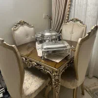 مبلمان ۷نفره همراه با میزناهارخوری|مبلمان خانگی و میز عسلی|تهران, نیکنام|دیوار