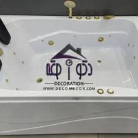 وان جکوزی 2نفره اکرلیک شیرآلات طلایی جکوزی صادراتی